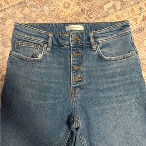 Anine Bing High Rise Blue Jeans